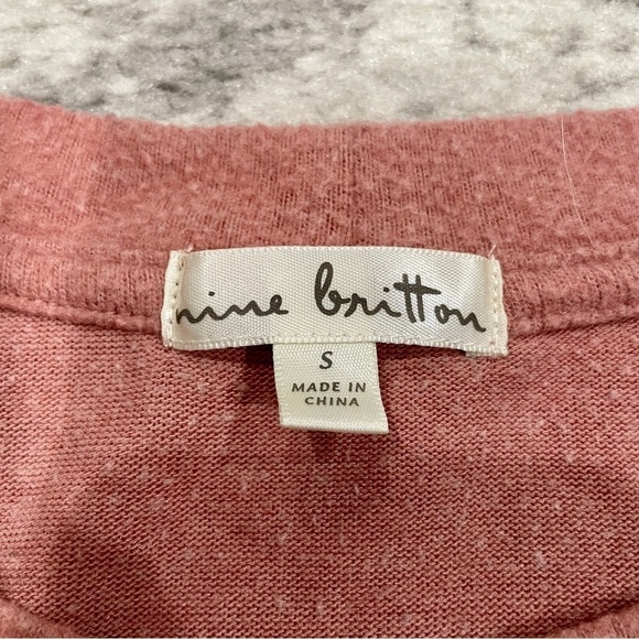 Nine Britton Tri Colored Dalia Brushed Knit Top - Picture 4 of 7